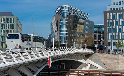 The Crown Prince Bridge in Berlin's government district