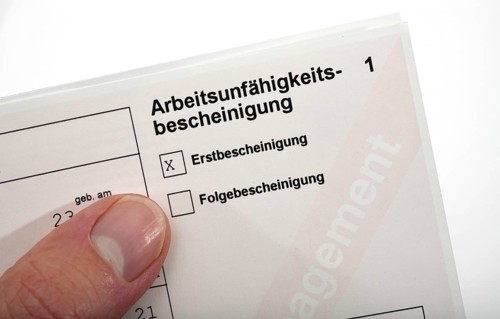 Certificate of incapacity for work