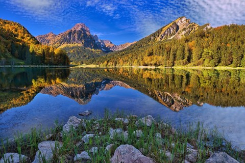Obersee in autumn