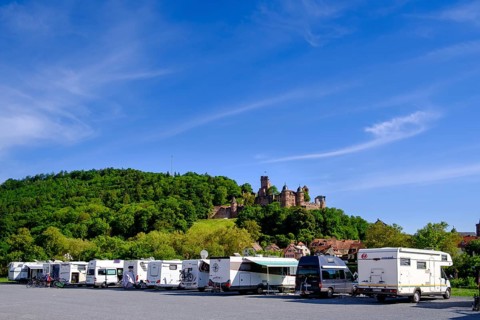 Camper site in kreuzwertheim