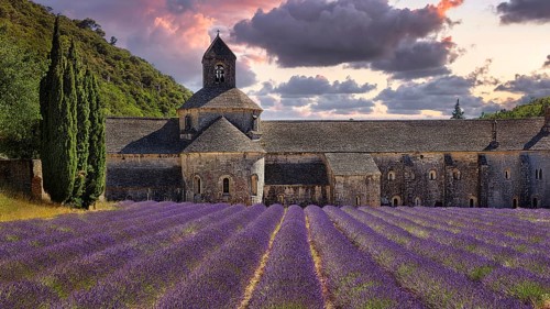 Romanesque-style Cistercian monastery of Notre-Dame de Senanque
