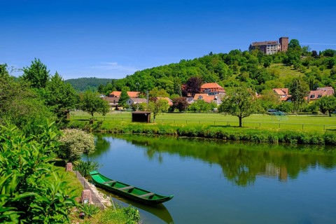 Gamburg Castle above Gamburg