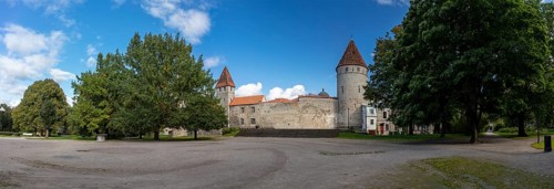 City wall at the Square of Towers