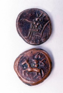 Tanjore Nayak copper coin