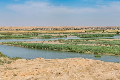 Overlook over the Tigris river