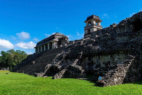 Unesco world heritage site the Maya ruins of Palenque