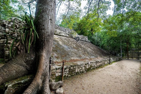 The archeological Maya site Coba