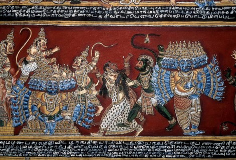 18th century Ramayana murals