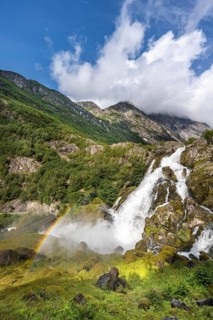 Kleivafossen waterfall