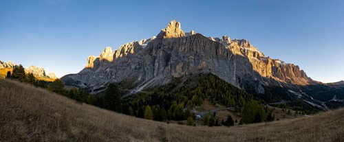 Gardena Pass or Passo Gardena