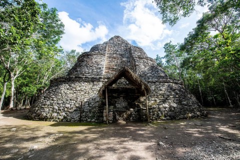 The archeological Maya site Coba