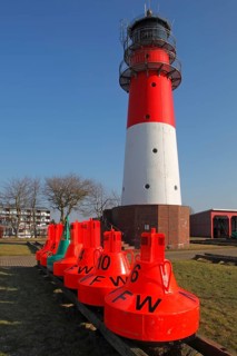 Lighthouse and navigation mark