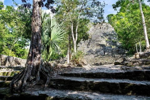 The archeological Maya site Coba