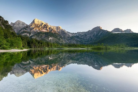 Almsee with reflection