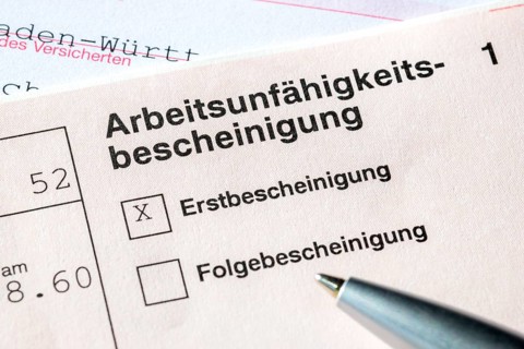 Certificate of incapacity for work