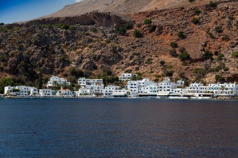 Village on the coast