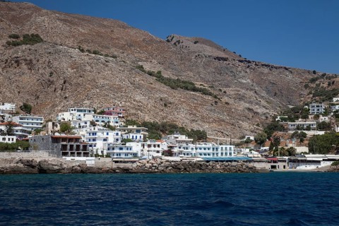 Village on the coast
