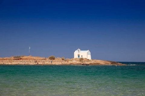 Small chapel on a small offshore island