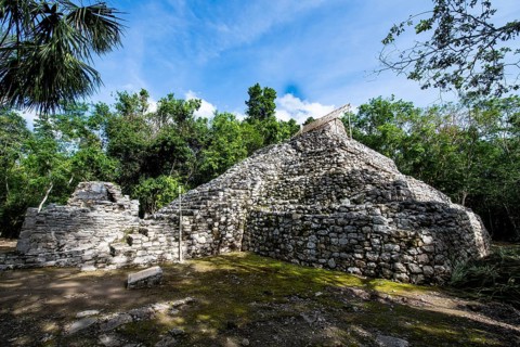 The archeological Maya site Coba