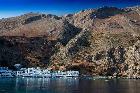 Village on the coast