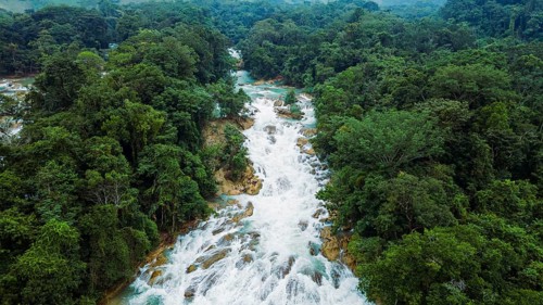 Aerial of Aguas Azules