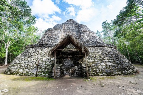 The archeological Maya site Coba