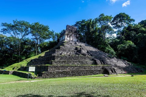 Unesco world heritage site the Maya ruins of Palenque