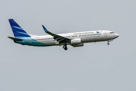 Aircraft Garuda Indonesia Boeing 737