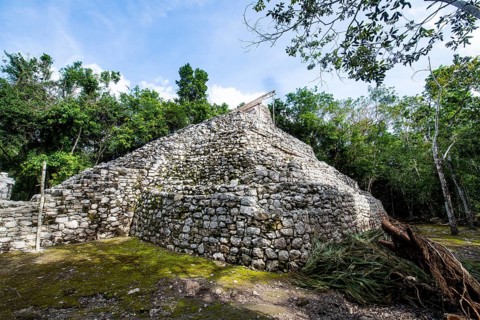 The archeological Maya site Coba