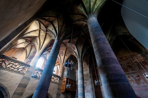 Interior of the Benedictine Convent of St
