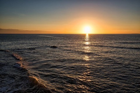 Sunset by the Sea