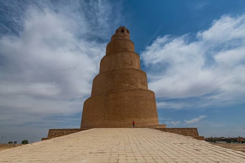Spiral minaret of the Great Mosque of Samarra
