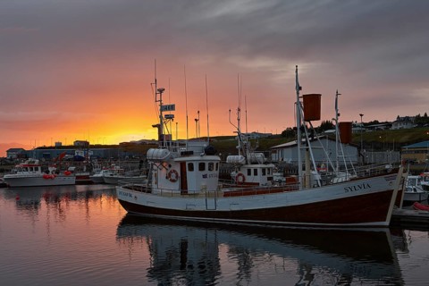 Old fishing boat