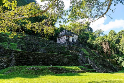 Unesco world heritage site the Maya ruins of Palenque