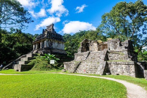 Unesco world heritage site the Maya ruins of Palenque