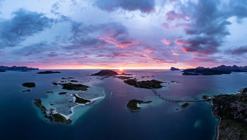 View of Sommaroy Island