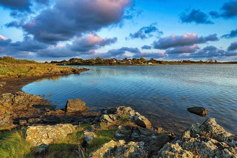 Small bay on the coast
