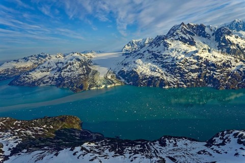Entrance to Johns Hopkins Inlet
