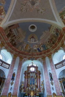 Chancel of the Dreifaltigkeitskirche Kappl