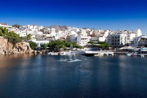 Lake Voulismeni in Agios Nikolaos