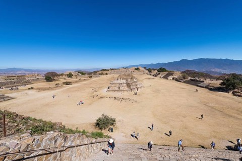 Unesco world heritage site Monte Alban