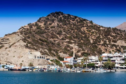 The seaside village of Agia Galini