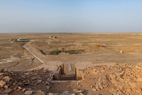 Overlook over the ancient city of Ur