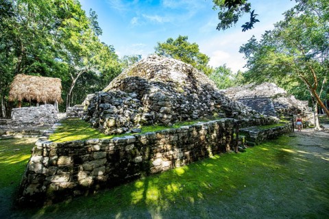 The archeological Maya site Coba