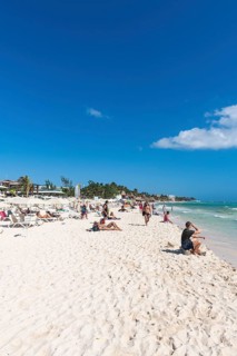 Beach in Playa del Carmen
