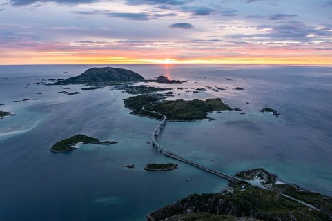 View of Sommaroy Island