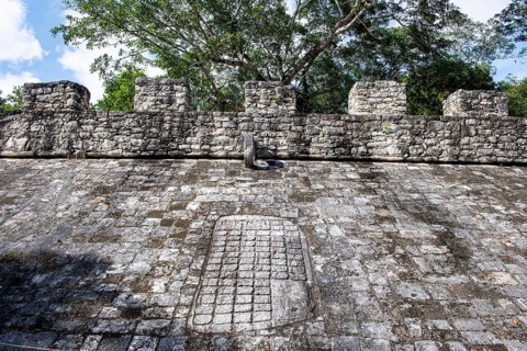 The archeological Maya site Coba