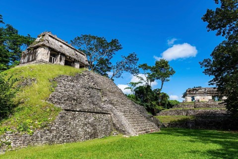 Unesco world heritage site the Maya ruins of Palenque