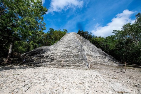 The archeological Maya site Coba