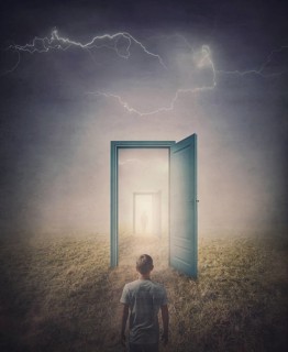 Teleportation doors concept